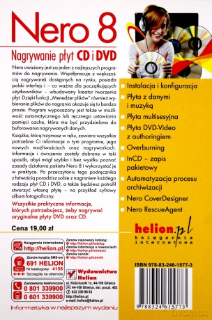 Nero 8. Nagrywanie płyt CD i DVD. Ćwiczenia praktyczne [KSIĄŻKA]