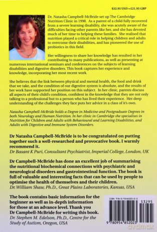 Gut and Psychology Syndrome: Natural Treatment for Autism, Dyspraxia, A.D.D., Dyslexia, A.D.H.D., Depression, Schizophrenia, 2nd Edition - Dr Natasha Campbell-McBride [KSIĄŻKA]