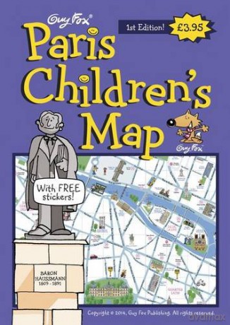 Guy Fox Maps for Children: Paris Children's Map [KSIĄŻKA]