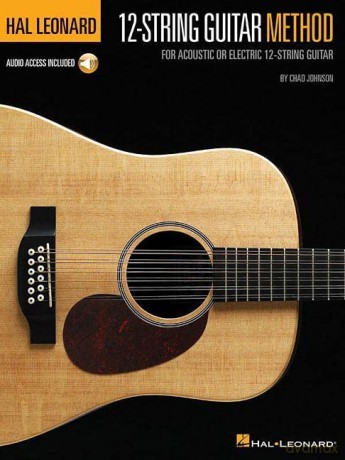 Hal Leonard 12-String Guitar Method For Acoustic or Electric 12-String Guitar - Chad Johnson [KSIĄŻKA]