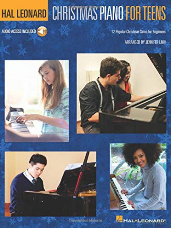 Hal Leonard Christmas Piano for Teens 12 Popular Christmas Solos for Beginners (Hal Leonard Piano Method) - Jennifer Linn [KSIĄŻKA]