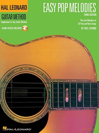 Hal Leonard Guitar Method: Easy Pop Melodies (Book/Online Audio) (Includes Online Access Code) [KSIĄŻKA]