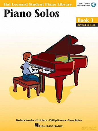 HAL LEONARD STUDENT PIANO LIBRARY PIANO SOLOS BOOK 3 PF BOOK/Audio (Hal Leonard Student Piano Library (Songbooks)) (Includes Online Access Code) [KSIĄŻKA]