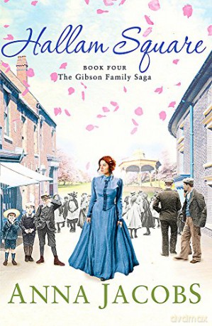 Hallam Square: Book Four in the brilliantly entertaining and heartwarming Gibson Family Saga (Gibson Saga) - Anna Jacobs [KSIĄŻKA]