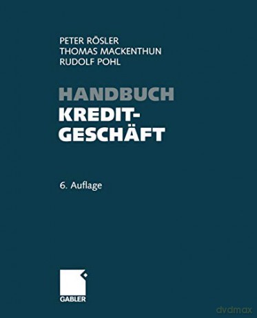 Handbuch Kreditgeschäft - Rudolf Pohl [KSIĄŻKA]
