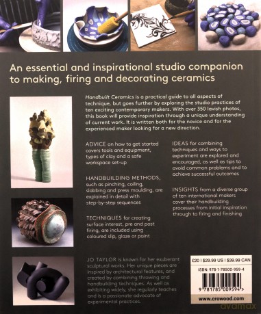 Handbuilt Ceramics - Jo Taylor [KSIĄŻKA]