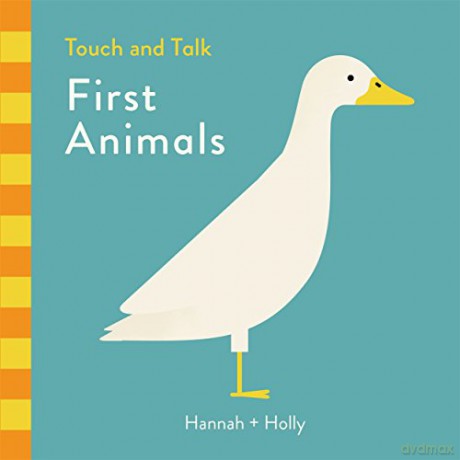 Hannah + Holly Touch and Talk: First Animals - Hannah + Holly [KSIĄŻKA]