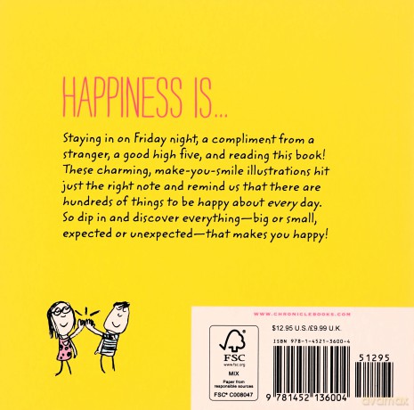 Happiness Is...: 500 things to be happy about - Swerling Lisa [KSIĄŻKA]