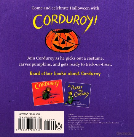 Happy Halloween, Corduroy! - Don Freeman (Created by) [KSIĄŻKA]