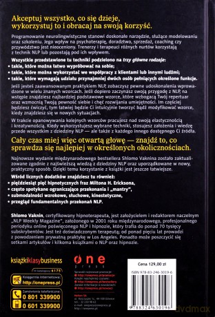 Biblia NLP. Wydanie rozszerzone, ponad 350 wzorców, metod i strategii programowania neurolingwistycznego [KSIĄŻKA]