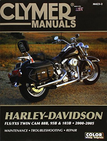 Harley Davidson Fls/Fxs Twin CAM 88 2000 (Clymer Motorcycle) (Clymer Motorcycle Repair, Vendor Id M423-2) - James Grooms [KSIĄŻKA]
