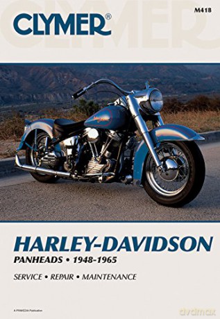 Harley-Davidson Panheads, 1948-1965: Clymer Workshop Manual: Service, Repair, Maintenance (Clymer Motorcycle) - Ron Wright [KSIĄŻKA]