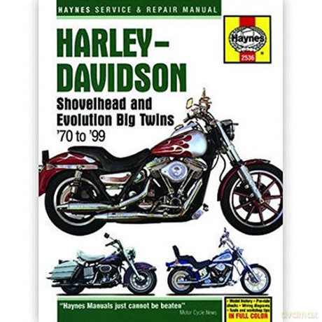 Harley-Davidson Shovelhead and Evolution Big Twins 1970-1999 - Anon [KSIĄŻKA]