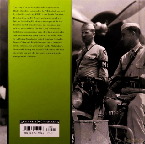 Harley-Davidson WLA: The Main US Military Motorcycle of World War II: 15 (Legends of Warfare: Ground) - Robert S. Kim [KSIĄŻKA]