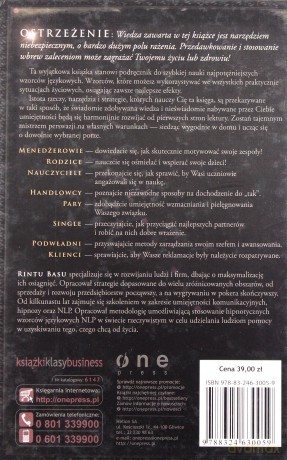 Czarna księga perswazji. Używaj NLP, by zdobyć wszystko, czego pragniesz [KSIĄŻKA]