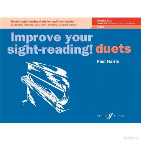 Harris Paul: Improve Your Sight Reading Piano Duet Grades 0-1 - Sheet Music [KSIĄŻKA]