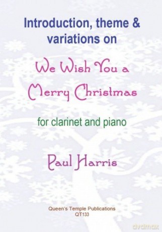 Harris: Introduction, Theme and Variations on We Wish You a Merry Christmas - Paul Harris [KSIĄŻKA]