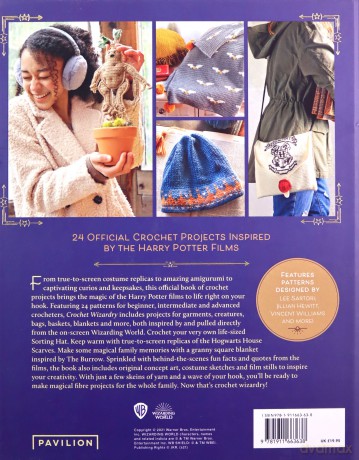 Harry Potter Crochet Wizardry: The official Harry Potter crochet pattern book - Lee Sartori [KSIĄŻKA]