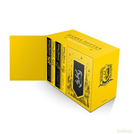 Harry Potter Hufflepuff House Editions Hardback Box Set: J.K. Rowling - Hardback Box Set - J.K. Rowling [KSIĄŻKA]