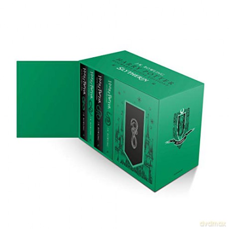 Harry Potter Slytherin House Editions Hardback Box Set: J.K. Rowling - Hardback Box Set - J.K. Rowling [KSIĄŻKA]