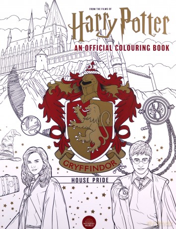 Harry Potter: Gryffindor House Pride: The Official Colouring Book [KSIĄŻKA]