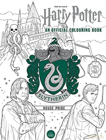 Harry Potter: Slytherin House Pride: The Official Colouring Book [KSIĄŻKA]