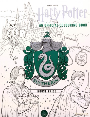 Harry Potter: Slytherin House Pride: The Official Colouring Book [KSIĄŻKA]