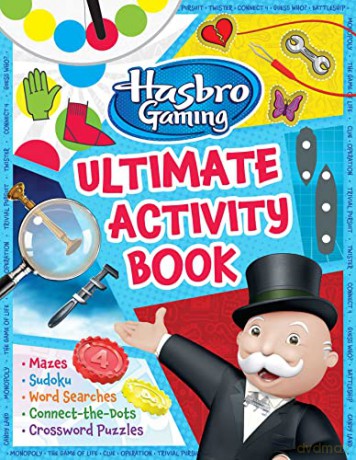 Hasbro Gaming Ultimate Activity Book: (Hasbro Board Games, Kid's Game Books, Kids 8-12, Word Games, Puzzles, Mazes) - Sherri Tan [KSIĄŻKA]