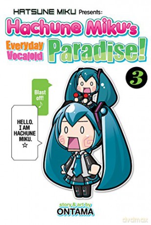 Hatsune Miku Presents: Hachune Miku's Everyday Vocaloid Paradise Vol. 3 (Hachune Miku's Everyday Vocaloid Paradise Manga) - Ontama [KSIĄŻKA]