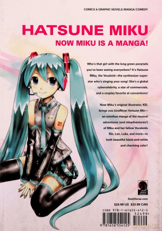 Hatsune Miku: Unofficial Hatsune Mix - Kei [KSIĄŻKA]