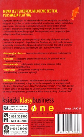 Perswazja. Droga do osiągania celów [KSIĄŻKA]