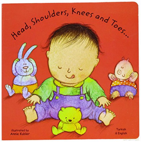 Head, Shoulders, Knees and Toes in Turkish and 'English (Board Books) - Annie Kubler [KSIĄŻKA]
