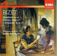 Barenboim/Orchestre De Paris: Voix De Son-Symphony In C/Carmen [CD]