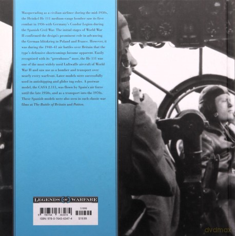 Heinkel He 111: Luftwaffe Medium Bomber in World War II (Legends of Warfare: Aviation): 53 - Ron Mackay [KSIĄŻKA]