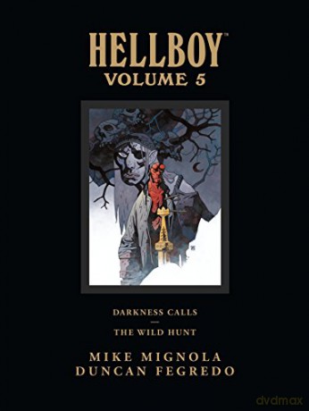 Hellboy Library Edition Volume 5: Darkness Calls and The Wild Hunt: 05 (Hellboy (Dark Horse Library)) - Mike Mignola [KSIĄŻKA]