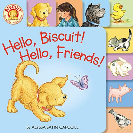 Hello, Biscuit! Hello, Friends! Tabbed Board Book - Alyssa Satin Capucilli [KSIĄŻKA]