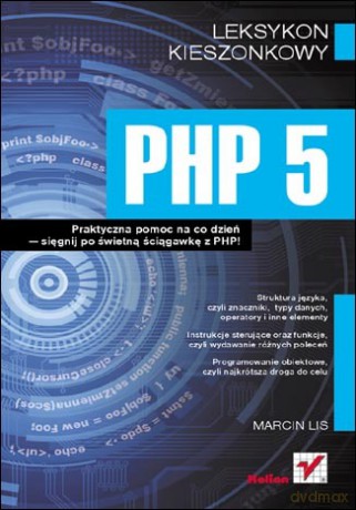 PHP 5. Leksykon kieszonkowy [KSIĄŻKA]