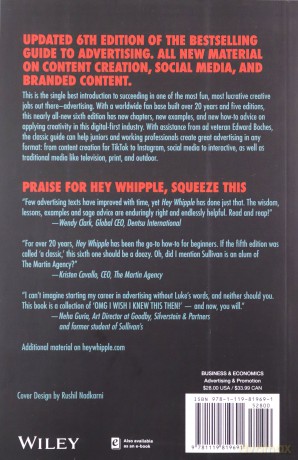 Hey Whipple, Squeeze This: The Classic Guide to Creating Great Advertising - Luke Sullivan [KSIĄŻKA]