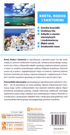 Kreta, Rodos i Santorini. Wyspy pełne słońca. Przewodnik rekreacyjny. Wydanie 2 [KSIĄŻKA]