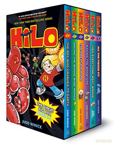 Hilo: The Great Big Box (Books 1-6) - Judd Winick [KSIĄŻKA]