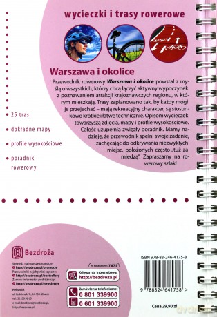 Warszawa i okolice. Wycieczki i trasy rowerowe. Wydanie 1 [KSIĄŻKA]
