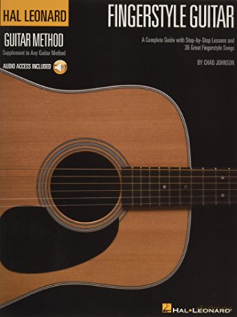 HLGM FINGERSTYLE GUITAR METHOD BK/CD: A Complete Guide with Step-By-Step Lessons and 36 Great Fingerstyle Songs (Hal Leonard Guitar Method (Songbooks)) [KSIĄŻKA]