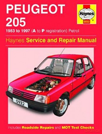 HM Peugeot 205 1983-1997 Repair Manual - Haynes [KSIĄŻKA]