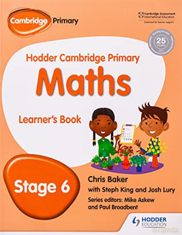 Hodder Cambridge Primary Maths Learner's Book 6 (Hodder Cambridge Primary Science) - Chris Baker [KSIĄŻKA]