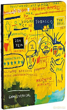 Hollywood Africans by Jean-Michel Basquiat A5 Notebook - Jean-Michel Basquiat [KSIĄŻKA]