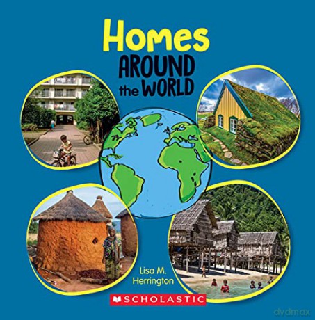 Homes Around the World (Around the World) - Lisa M Herrington [KSIĄŻKA]