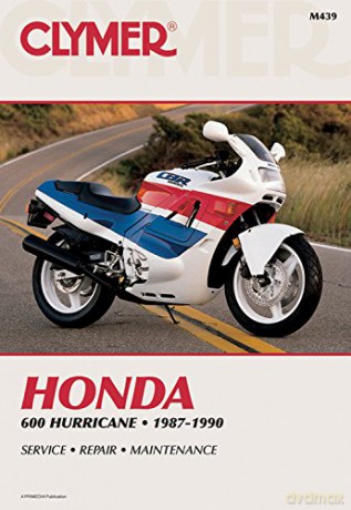 HON 600 HURRICANE 87-90 (Clymer Motorcycle Repair Series/M439) - J H Haynes [KSIĄŻKA]