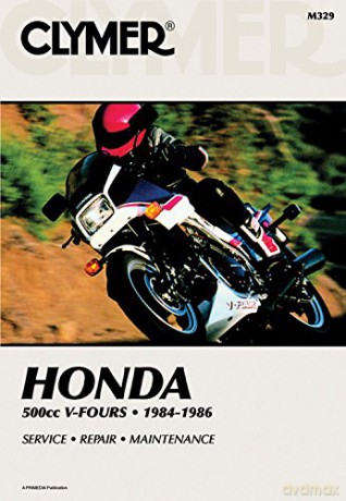 Honda 500cc V Fours, 1984-86: Clymer Workshop Manual - E. Scott [KSIĄŻKA]