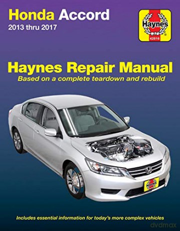 Honda Accord (13-17) Haynes Repair Manual (Haynes Automotive) [KSIĄŻKA]