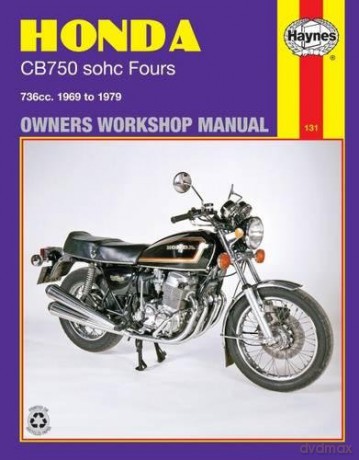 Honda CB750 sohc Four 1969 - 1979: 736cc '69-'79 (Owners' Workshop Manual) - Anon [KSIĄŻKA]
